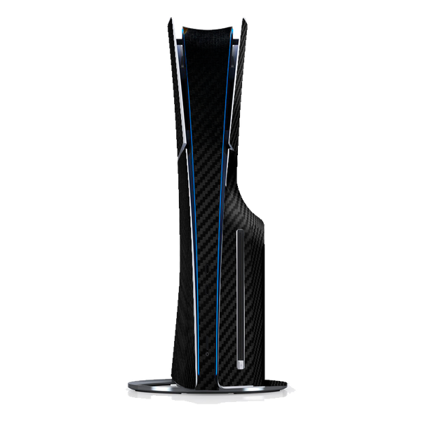 Fibra Carbono Negro Skin Playstation 5 Slim