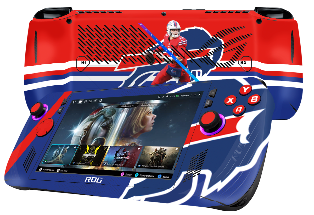 Buffalo Bills Skin Asus Rog Ally X Xonebrand