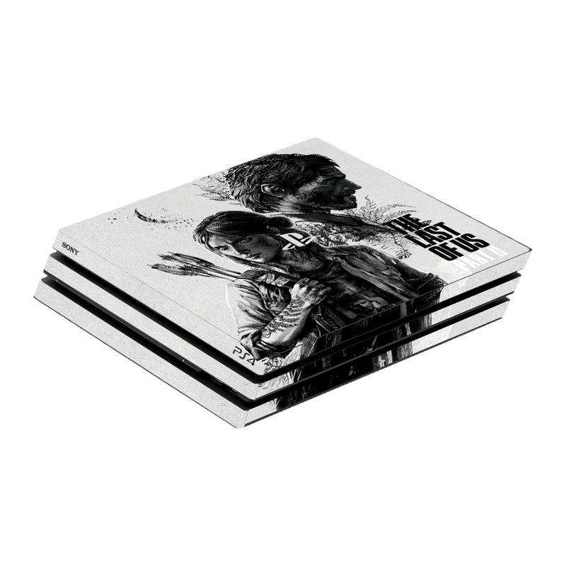 The las of Us II Skin Playstation 4 Pro Xonebrand