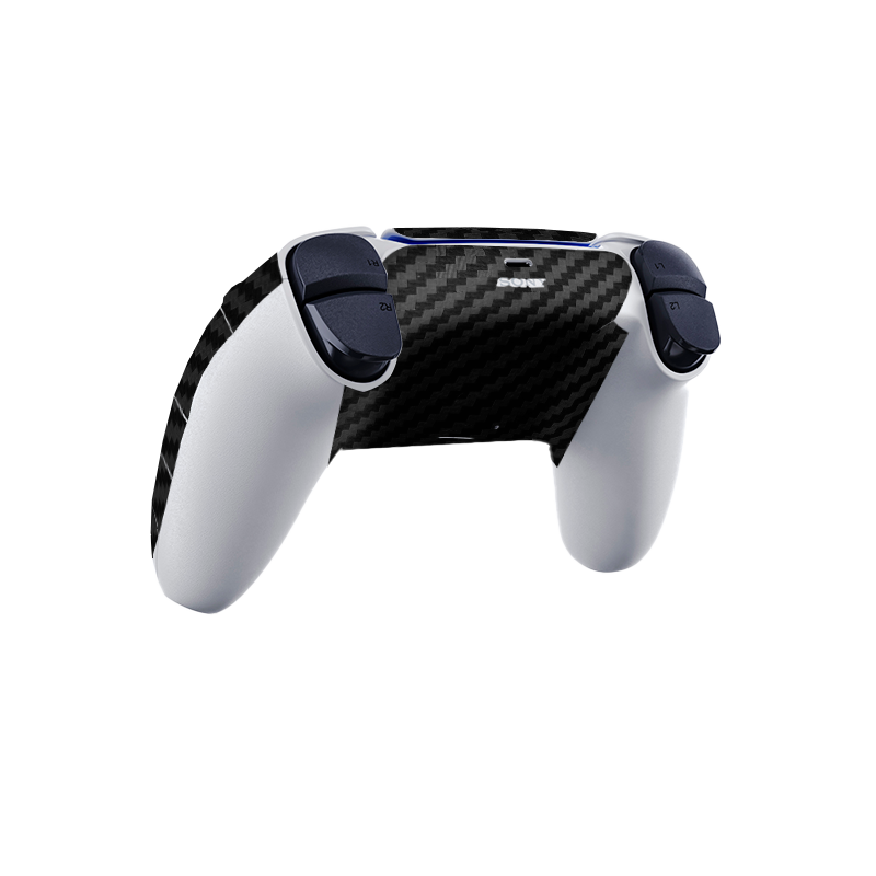 Fibra Carbono Negro Skin Playstation 5 Slim