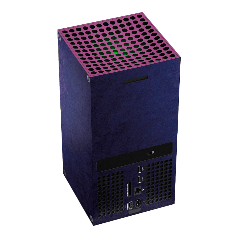 Purple Xbox Series X Skin Xonebrand