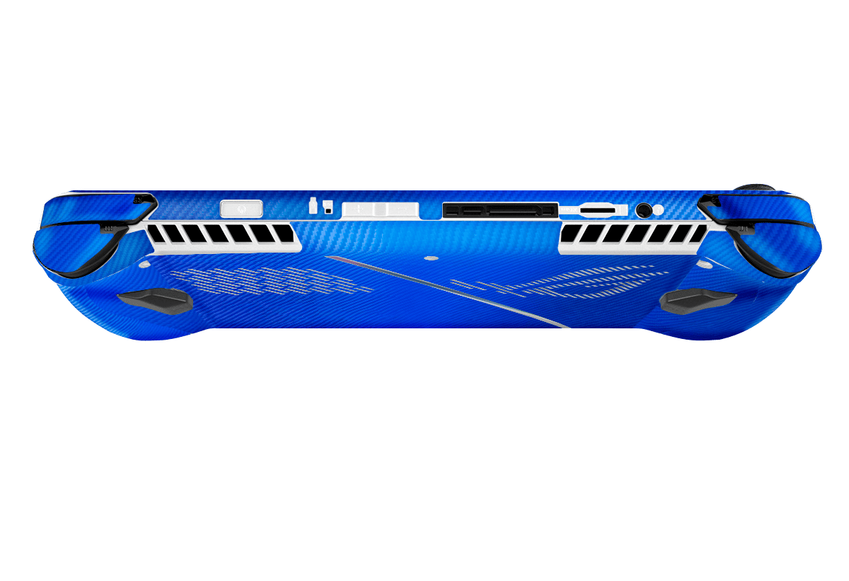 Fibra Carbono Azul Skin Asus Rog Ally