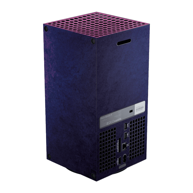 Purple Xbox Series X Skin Xonebrand