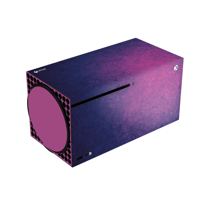 Purple Xbox Series X Skin Xonebrand