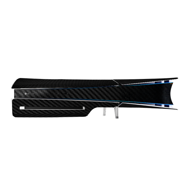 Fibra Carbono Negro Skin Playstation 5 Slim