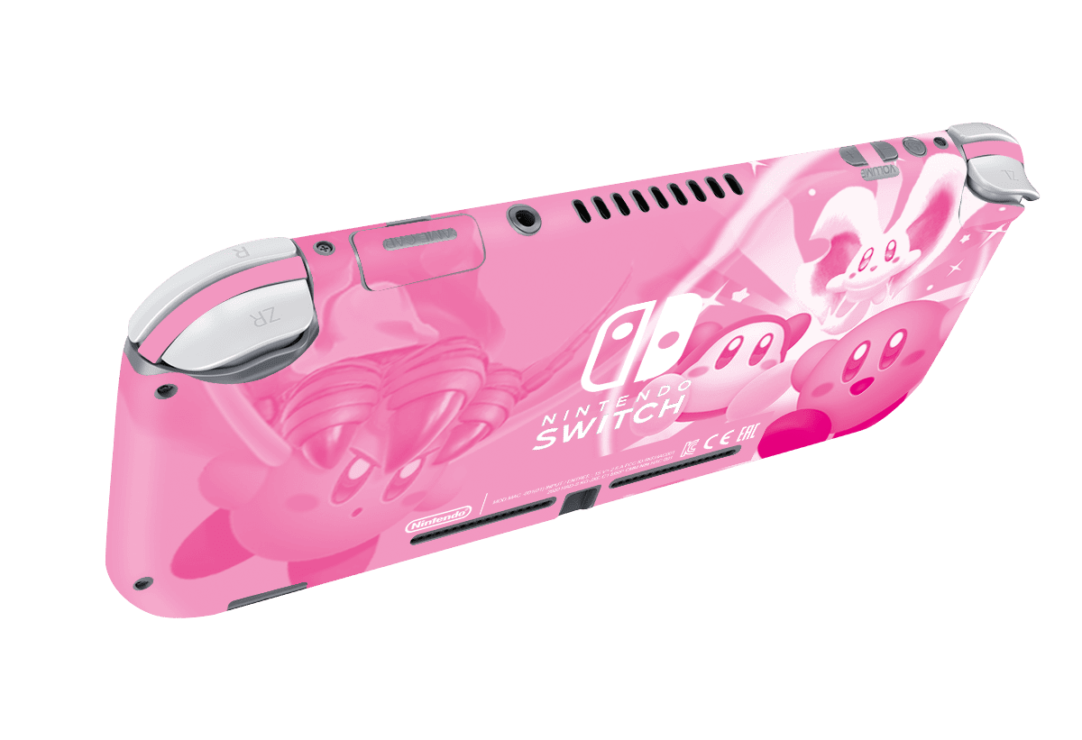 Kirby Skin Nintendo Switch Lite