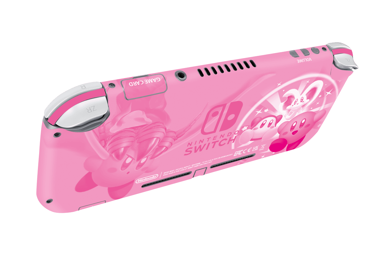 Kirby Skin Nintendo Switch Lite Xonebrand