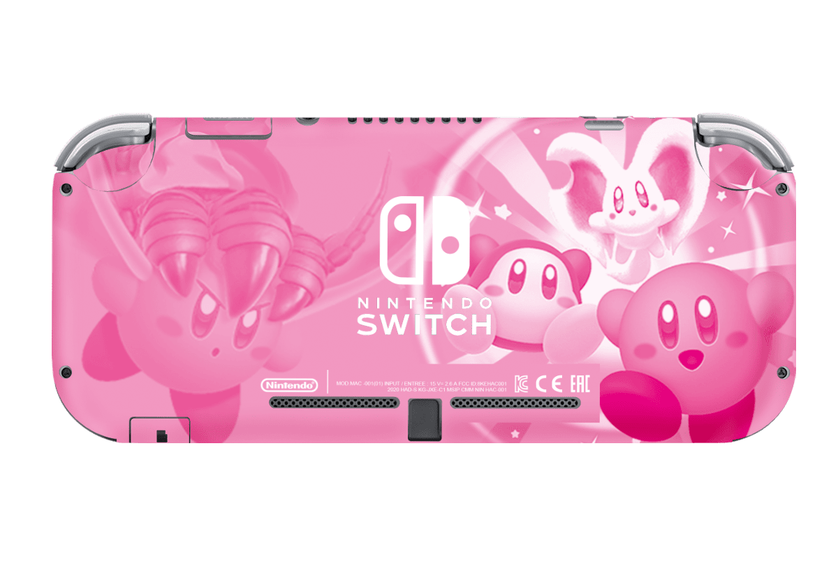 Kirby Skin Nintendo Switch Lite