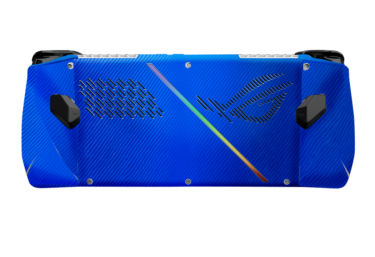Fibra Carbono Azul Skin Asus Rog Ally