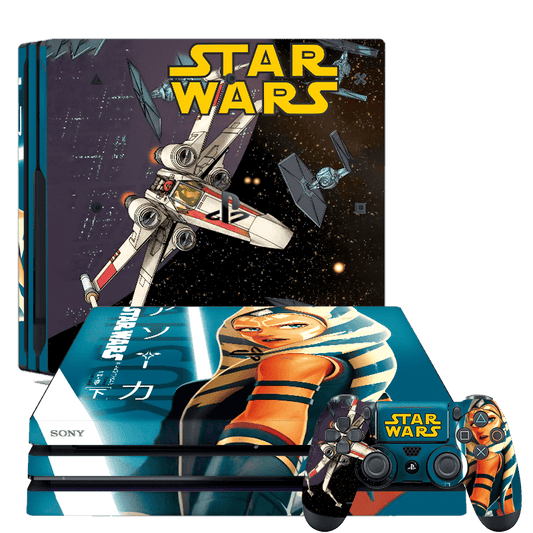 Star Wars Asoka PS4 Pro Bundle Skin