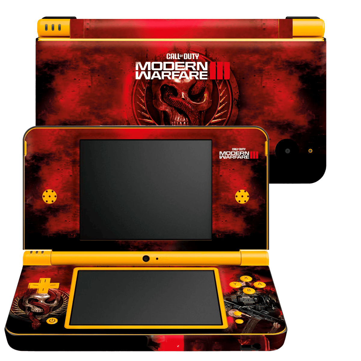 Call of Duty Modern Warfare III Skin Nintendo DSi XL (2009) Xonebrand