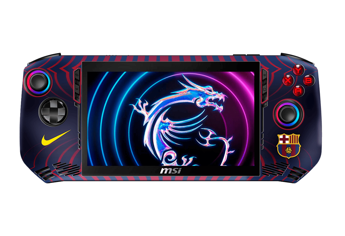 Skin para MSI Claw A1M edición FC Barcelona – Xonebrand