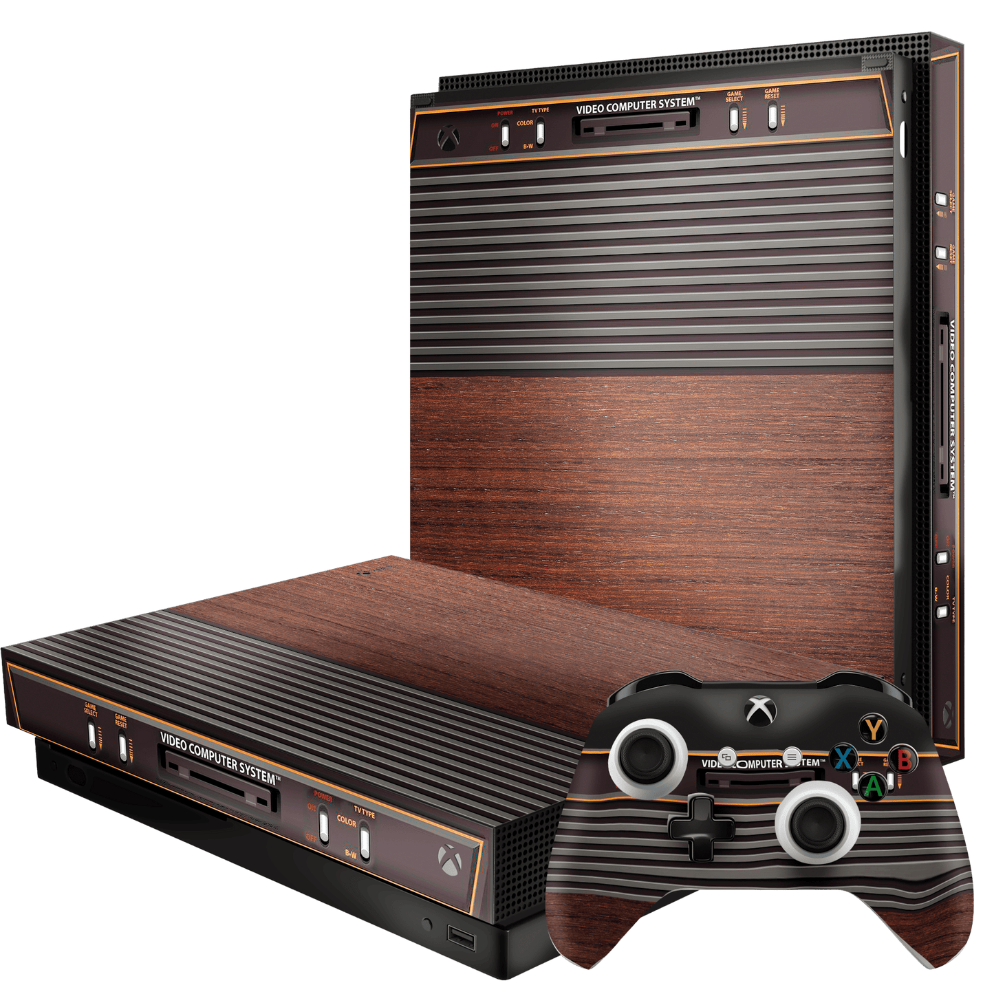 Modelo Atari Xbox One X Bundle Skin