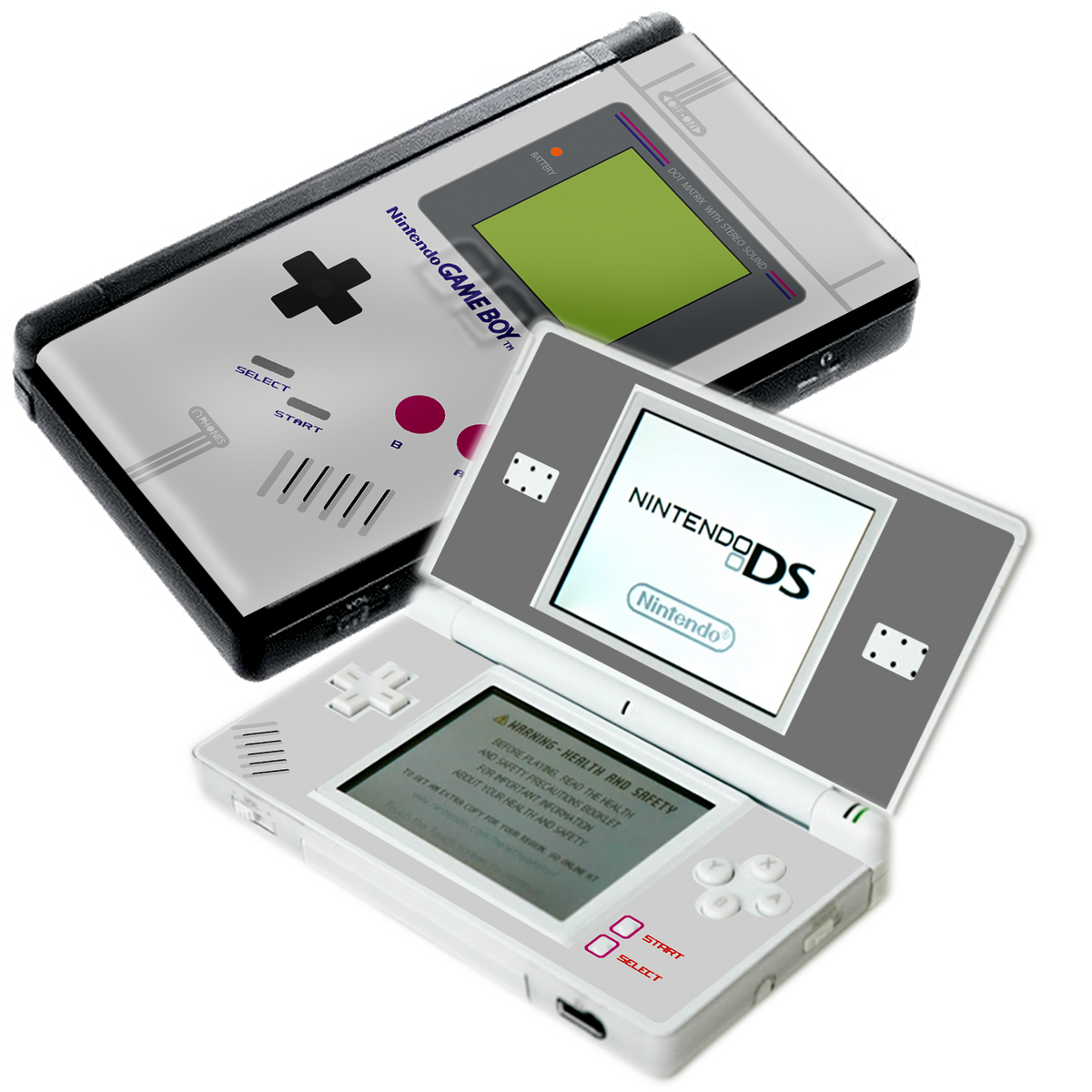 GameBoy Skin Nintendo DS Lite Xonebrand