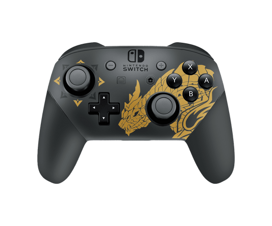 Monster Hunter Nintendo Switch Pro Control Skin