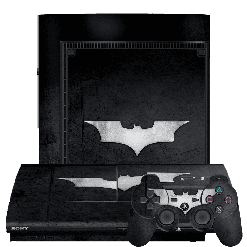 Batman Skin Playstation 3 Super Slim Xonebrand