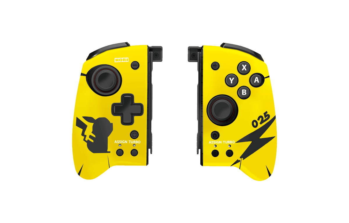 Pokemon Pikachu Nintendo Switch Hori Split Pad Pro Skin Xonebrand
