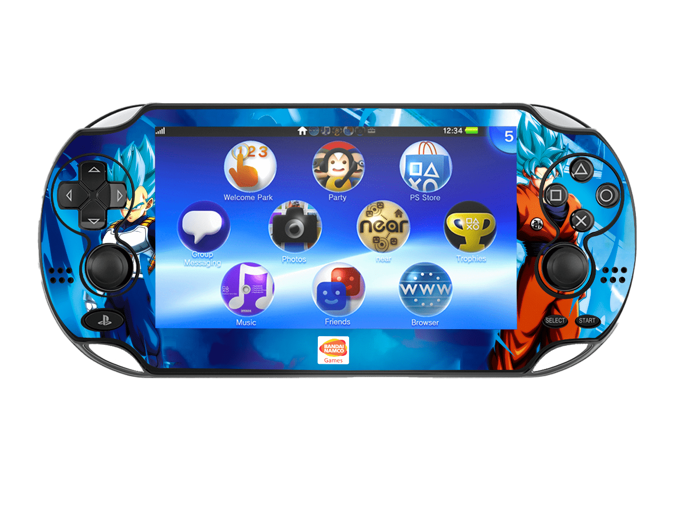 Dragon Ball Fighter Skin Playstation Portable PSVita Fat Xonebrand