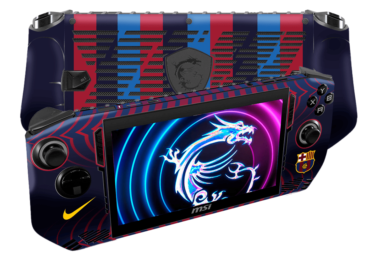 Skin para MSI Claw A1M edición FC Barcelona – Xonebrand