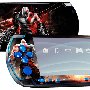 God of War PSP Handheld Gaming Bundle Skin