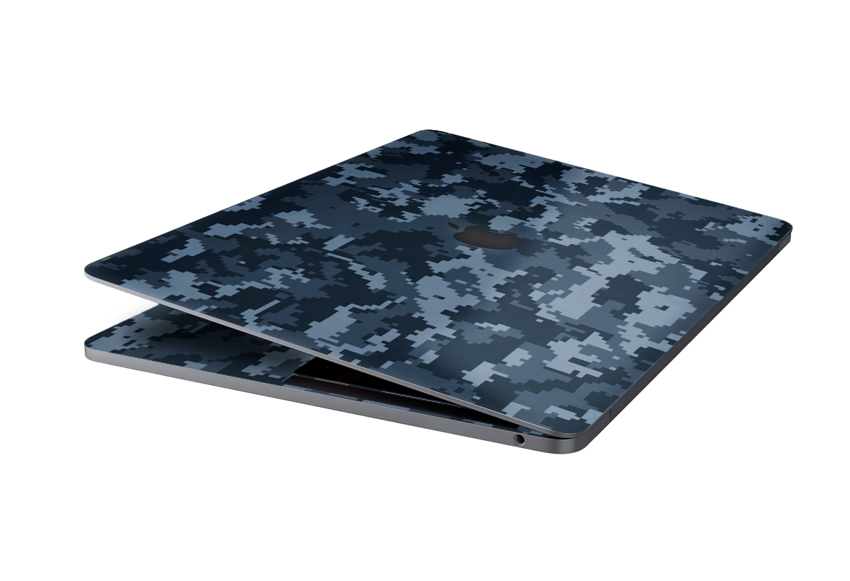 Camuflado Azul Skin Mackbook Pro 15"