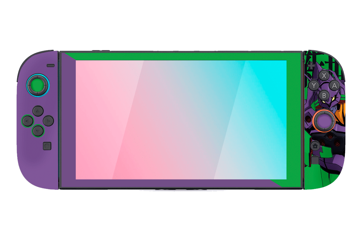 Evangelion Eva 01 Skin Nintendo Switch 2 (2025) Xonebrand