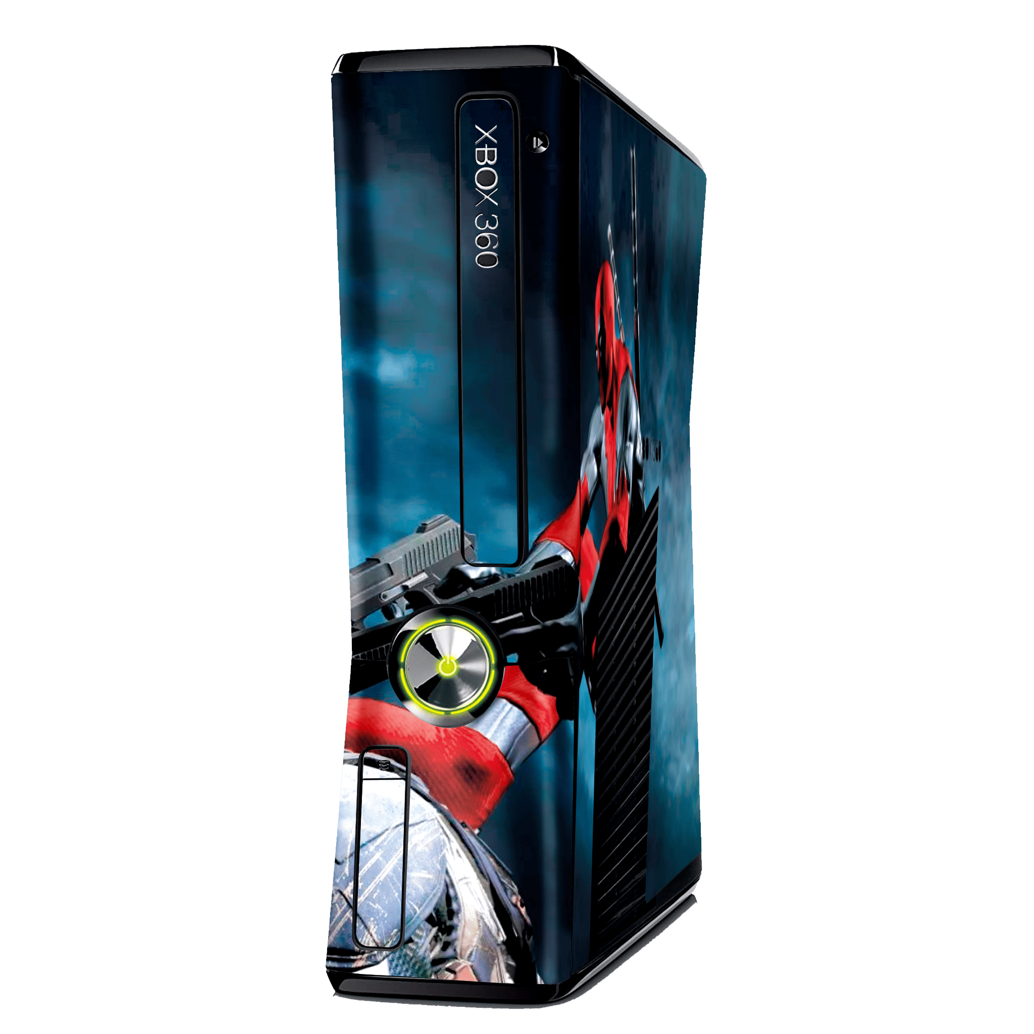 Deadpool Skin Xbox 360 Slim Xonebrand