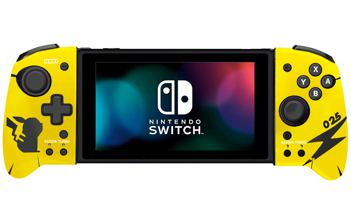 Pokemon Pikachu Nintendo Switch Hori Split Pad Pro Skin Xonebrand