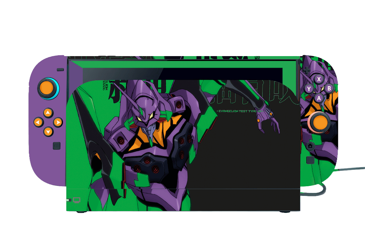 Evangelion Eva 01 Skin Nintendo Switch 2 (2025) Xonebrand