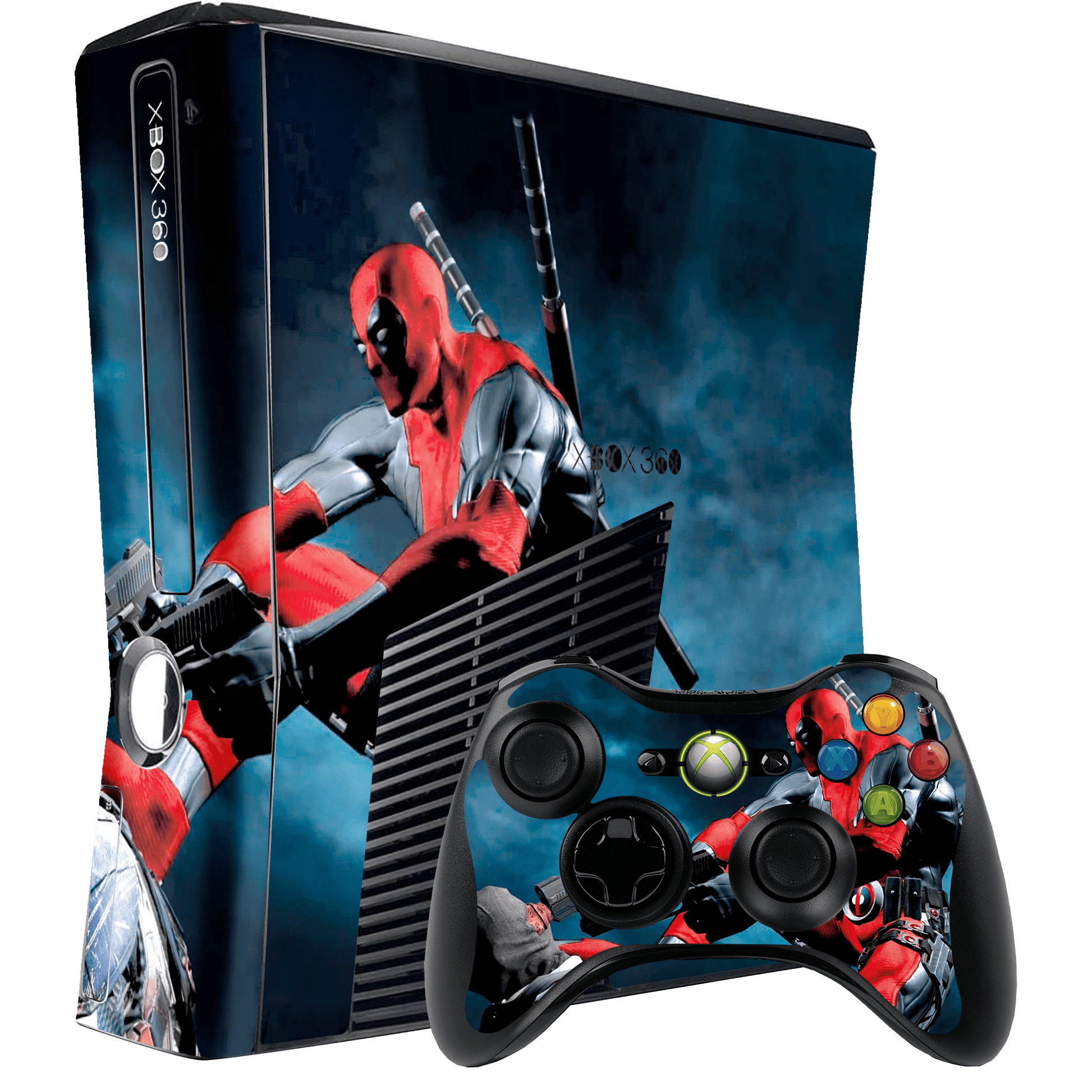 Deadpool Skin Xbox 360 Slim