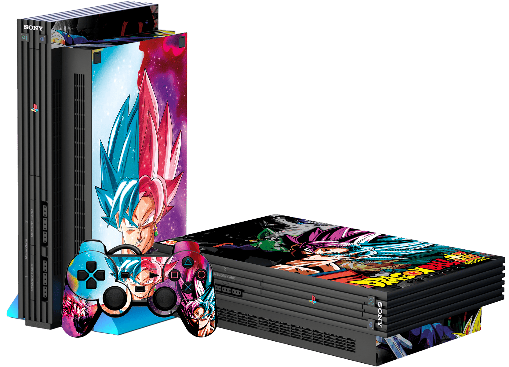 Dragon Ball Super Skin Playstation 2 Fat Xonebrand