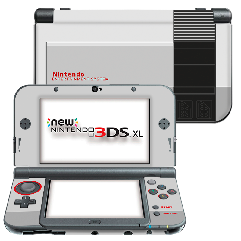 Skin para Nintendo New 3Ds XL edición NES – Xonebrand