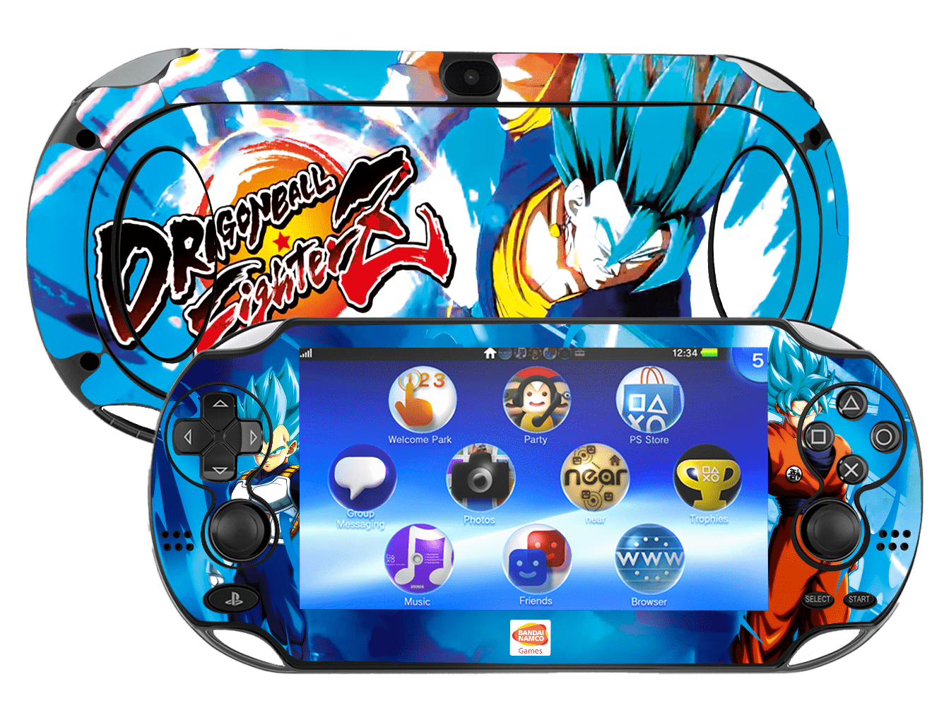 Dragon Ball Fighter Skin Playstation Portable PSVita Fat Xonebrand
