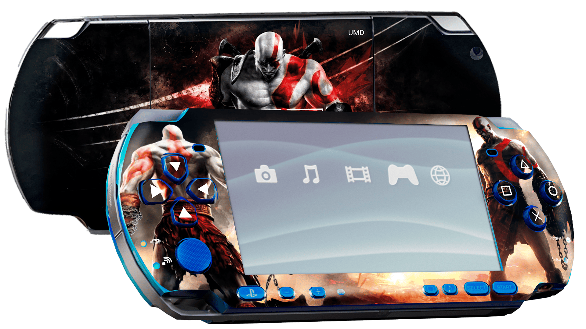 God of War Skin Playstation Portable (PSP) Xonebrand