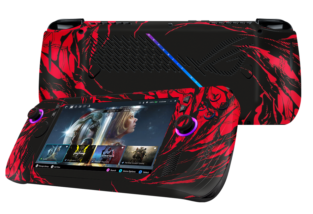 Skin para ASUS Rog Ally X edición Carnage – Xonebrand