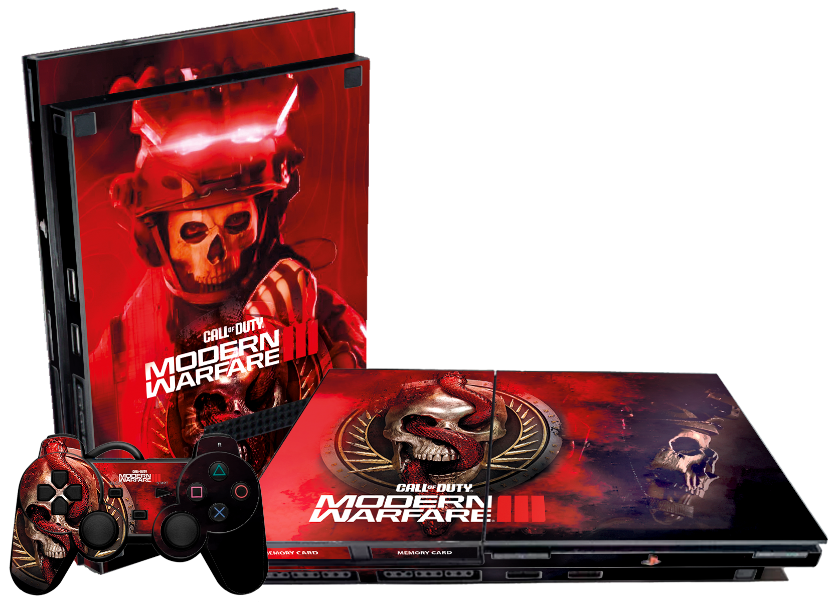 Call of Duty  Modern Warfare III Skin Playstation 2 Slim Xonebrand