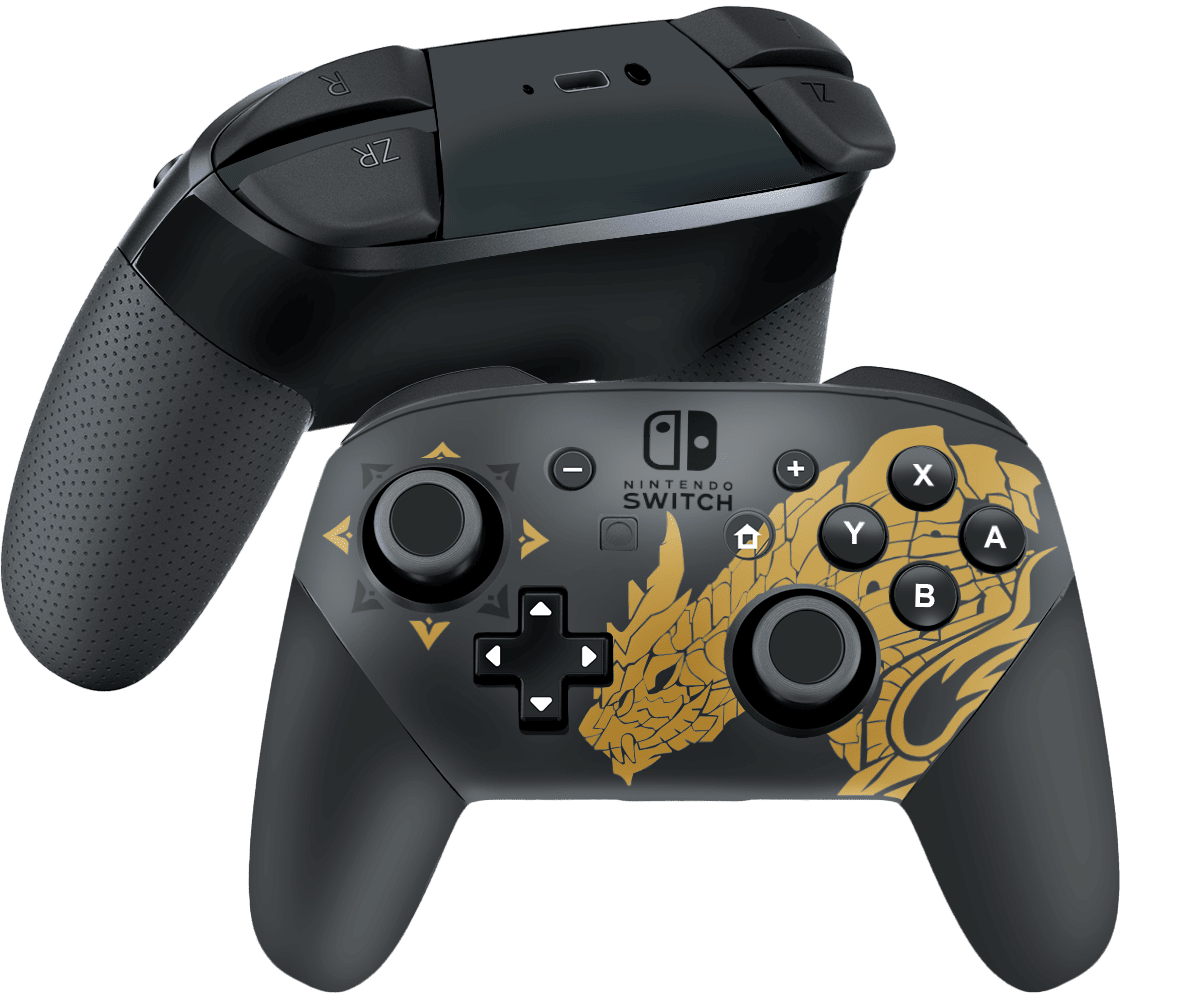 Monster Hunter Skin Nintendo Switch Pro Controller Xonebrand