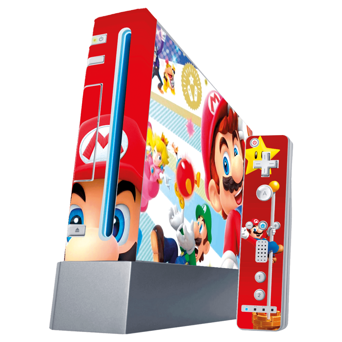 Super Mario Bros Nintendo Wii Skin