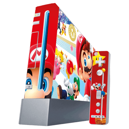 Super Mario Bros Nintendo Wii Skin