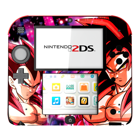 Dragon Ball Goku & Vegeta Nintendo 2DS Skin