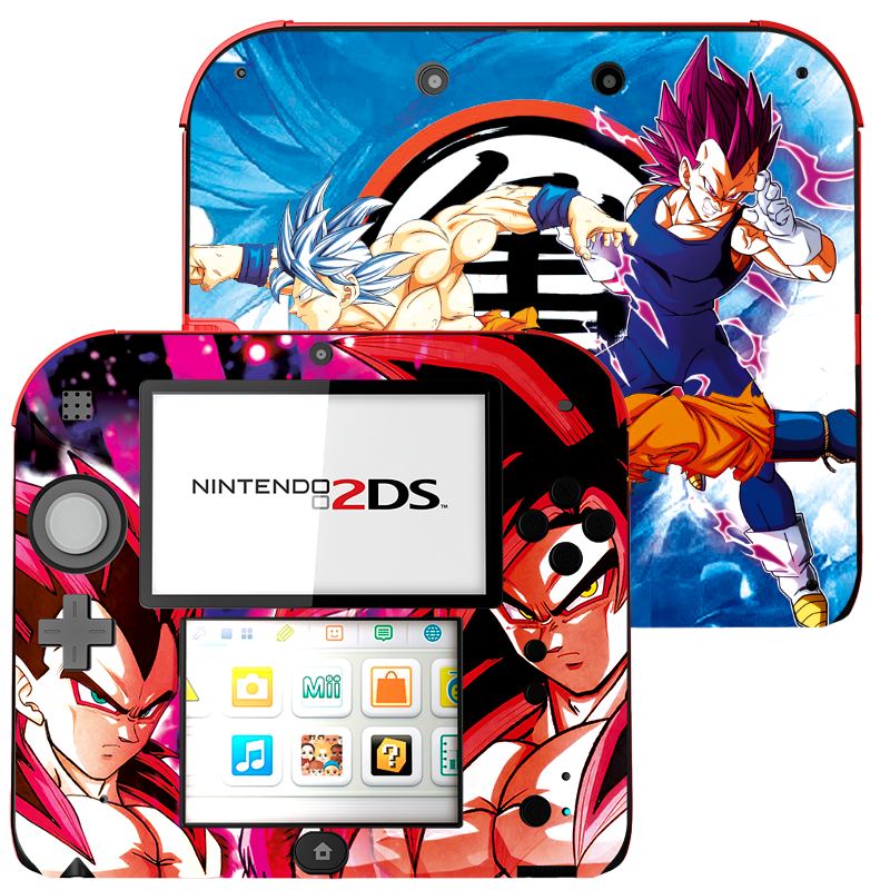 Dragon Ball Goku & Vegeta Nintendo 2DS Skin