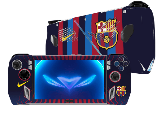 FC Barcelona Asus Rog Ally Handheld Gaming Computer Skin