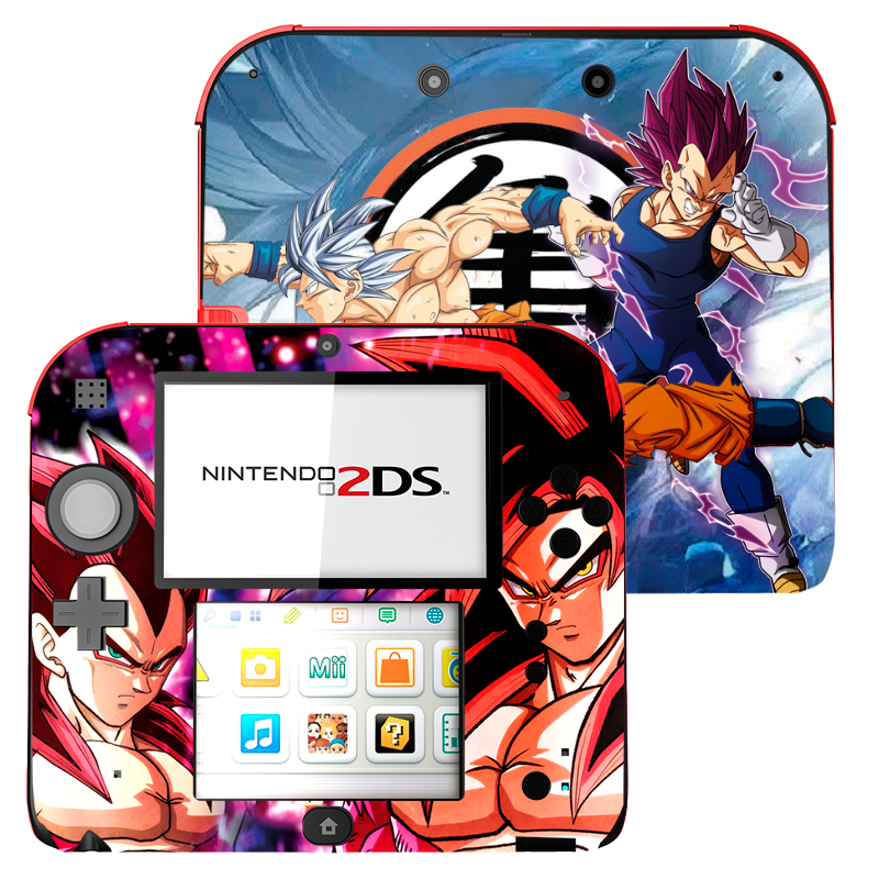 Dragon Ball Goku & Vegeta Nintendo 2DS Skin