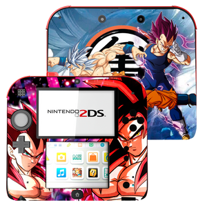 Dragon Ball Goku & Vegeta Nintendo 2DS Skin