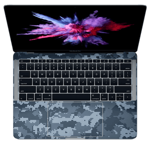 Camouflage Navy Apple MacBook Pro Skin