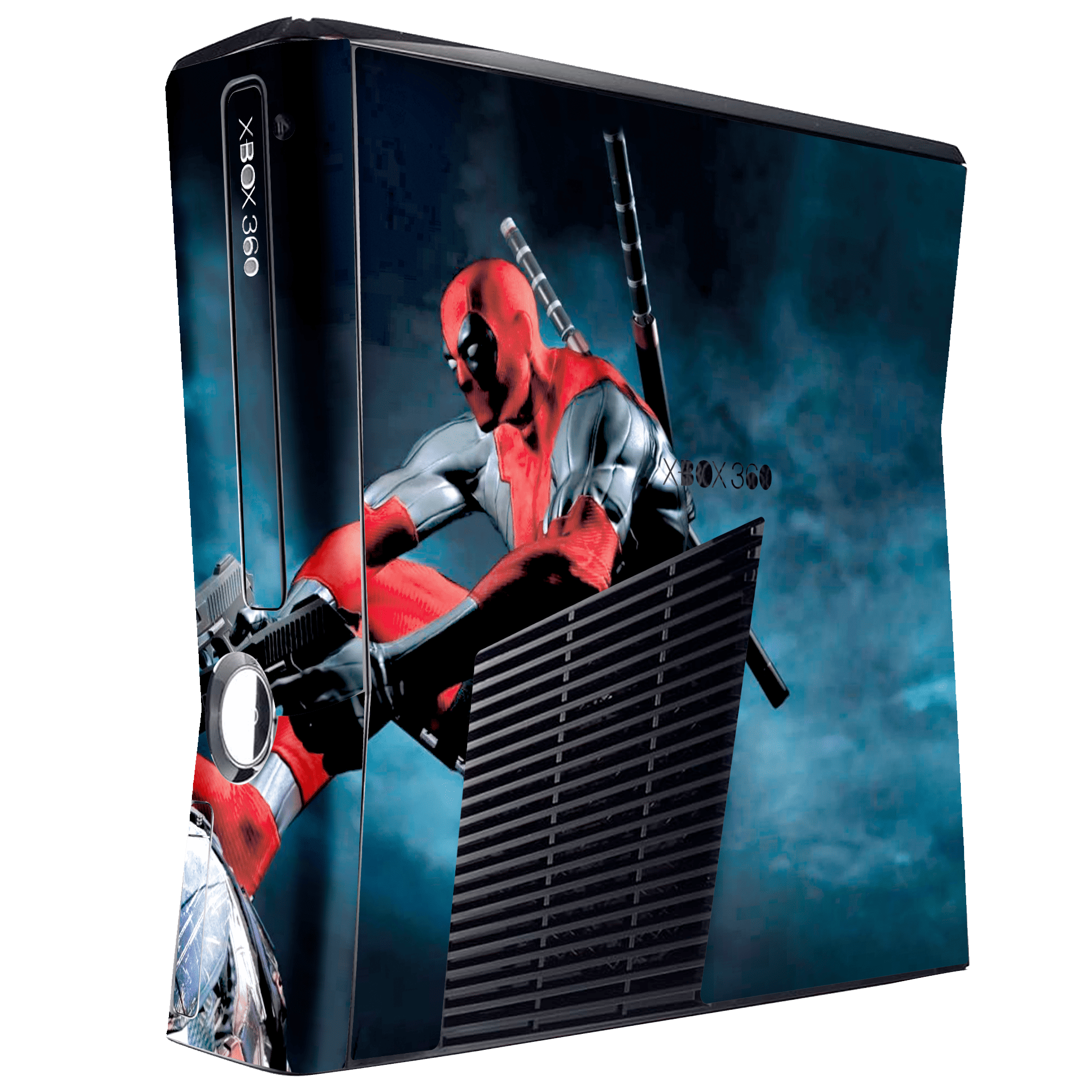 Deadpool Skin Xbox 360 Slim Xonebrand