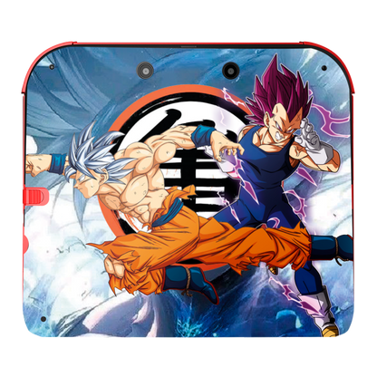 Dragon Ball Goku & Vegeta Nintendo 2DS Skin