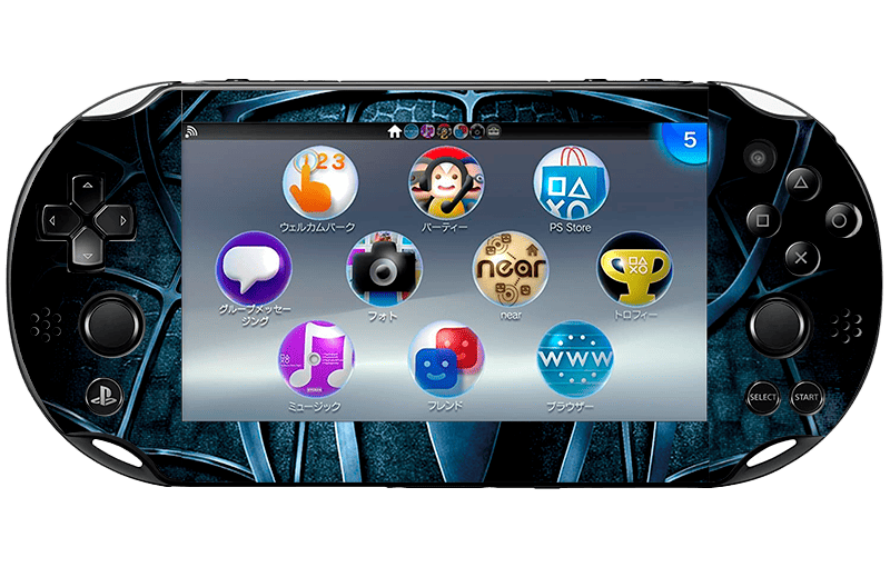 Spiderman Black Skin Playstation Portable PSVita Slim