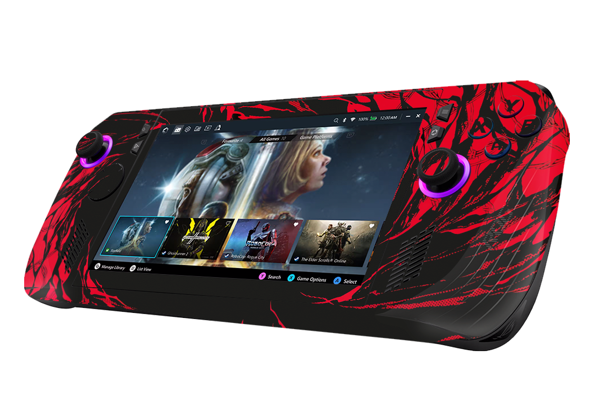 Carnage Asus Rog Ally X Handheld Gaming Computer Skin