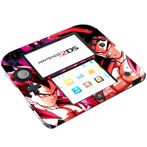 Dragon Ball Goku & Vegeta Nintendo 2DS Skin